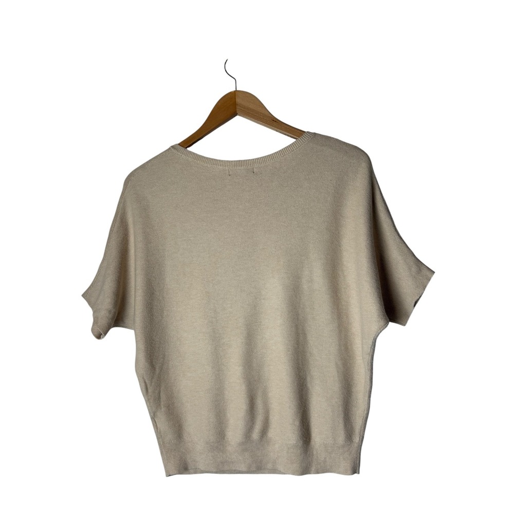 Quince Dolman Sweater Women XS Oatmeal Cotton Cashmere Knit Preppy Quite Luxury - Picture 3 of 10